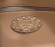 Colestore Fendi Beige Selleria Bag With Oversized Topstitching - 5