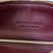 Colestore Bottega Veneta Small Gemelli White/Red Size 36x25x10 - 2