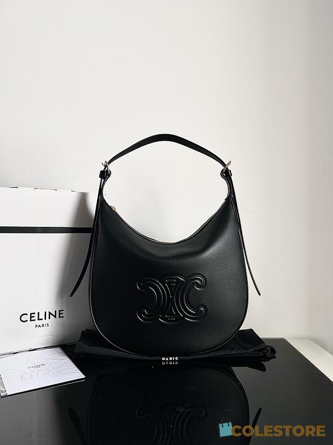 Colestore Celine Heloise Bag In Supple Calfskin Black 31 X 8 X 25.5cm - 1