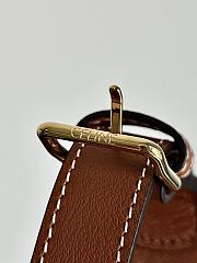 	 Colestore Celine Heloise Bag In Supple Calfskin Brown 31 X 8 X 25.5cm - 4