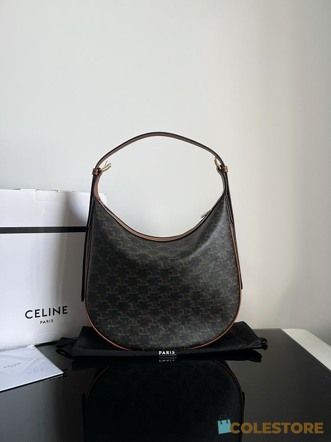 	 Colestore Celine Heloise Bag In Supple Calfskin Tan 31 X 8 X 25.5cm - 1