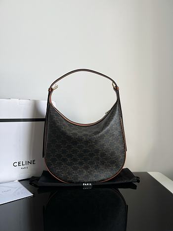 	 Colestore Celine Heloise Bag In Supple Calfskin Tan 31 X 8 X 25.5cm