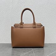 	 Colestore Celine Teen Celine Conti Bag In Supple Calfskin Brown (26 X 21 X 11 CM) - 5