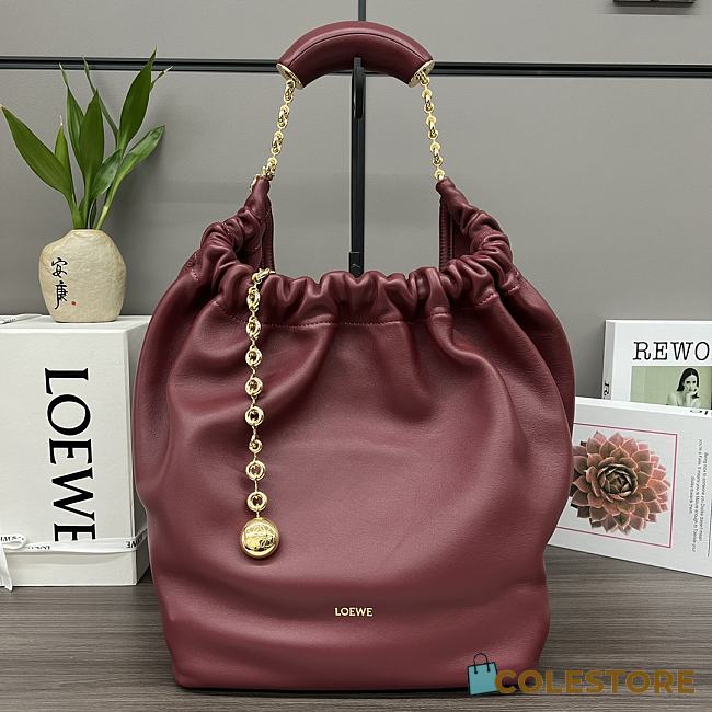 Colestore Loewe Medium Squeeze Bag In Nappa Lambskin 34*13.5*33CM - 1