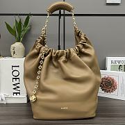 	 Colestore Loewe Medium Squeeze Bag In Nappa Lambskin Oak 34*13.5*33CM - 1
