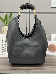 	 Colestore Loewe Medium Squeeze Bag In Nappa Lambskin Black 34*13.5*33CM - 5