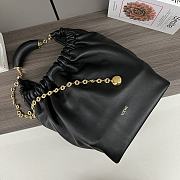 	 Colestore Loewe Medium Squeeze Bag In Nappa Lambskin Black 34*13.5*33CM - 4