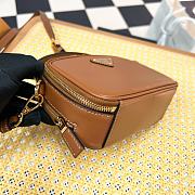 Colestore Prada Odette Leather Mini-Bag Brown 18.5*13*6 - 5