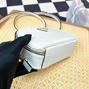 	 Colestore Prada Odette Leather Mini-Bag White 18.5*13*6 - 5