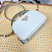 	 Colestore Prada Odette Leather Mini-Bag White 18.5*13*6 - 2
