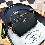 	 Colestore Prada Odette Leather Mini-Bag Black 18.5*13*6 - 1