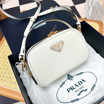 	 Colestore Prada Odette Leather Mini-Bag White 18.5*13*6