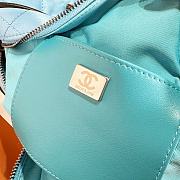 	 Colestore Chanel Star Handbag Blue 22.5x22.5x6 - 3