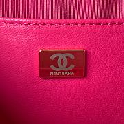 Colestore Chanel Star Handbag Dark Pink 22.5x22.5x6 - 5