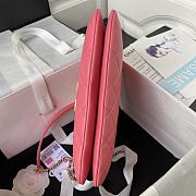 Colestore BAGUETTE BAG Lambskin & Gold-Tone Metal Fuchsia 16.5×26.5×5cm - 2