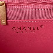 Colestore BAGUETTE BAG Lambskin & Gold-Tone Metal Fuchsia 16.5×26.5×5cm - 4