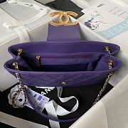 Colestore BAGUETTE BAG Lambskin & Gold-Tone Metal Fuchsia Purple 16.5×26.5×5cm - 2