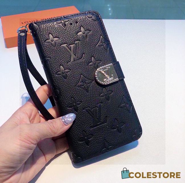 	 Colestore Lv Monogram Case Black - 1