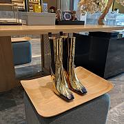 Colestore Prada Metallic Low-Knee Gold  - 6