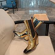 Colestore Prada Metallic Low-Knee Gold  - 4