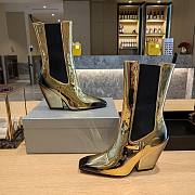 Colestore Prada Metallic Low-Knee Gold  - 3