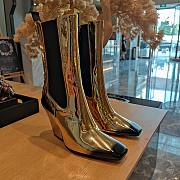 Colestore Prada Metallic Low-Knee Gold  - 2