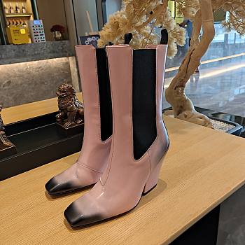 	 Colestore Prada Metallic Low-Knee Pink