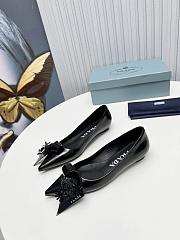 	 Colestore Prada Patent Leather Slingback Pumps  Flower - 3