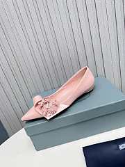 	 Colestore Prada Patent Leather Slingback Pumps Flower Pink - 3