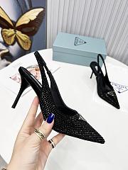 	 Colestore Prada Pump Crystal Black - 3