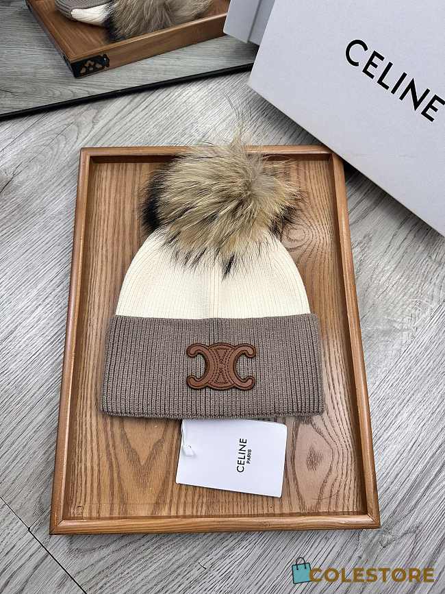 Colestore Celine Brown Beanie - 1