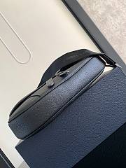 Colestore Dior And Shawn Saddle Bag In Black For Men 20 x 28.6 x 5 cm - 4