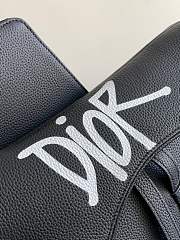 Colestore Dior And Shawn Saddle Bag In Black For Men 20 x 28.6 x 5 cm - 3