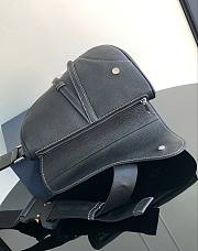 	 Colestore Dior And Shawn Saddle Bag In Black Size 20 x 28.6 x 5 cm - 4