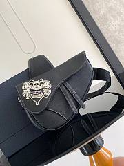 	 Colestore Dior And Shawn Bee Saddle Bag In Black Size 20 x 28.6 x 5 cm - 1