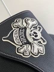 	 Colestore Dior And Shawn Bee Saddle Bag In Black Size 20 x 28.6 x 5 cm - 6