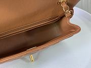 Colestore Chanel Classic Flap Bag Brown Gold Hardware Size 20cm - 2