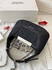 Colestore Alexander Mcqueen 'The Jewelled Hobo' Mini Bag 20*12*8 - 5