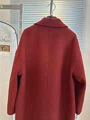 Colestore Max Mara Women's Rialto Hooded Red Coat - 4