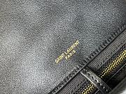 Colestore YSL Women's Black Small Jamie 4.3 Carre Rive 25x16x9 - 2