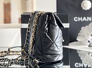 Colestore Chanel 24C Backpack Black Size 26x22x16cm - 5