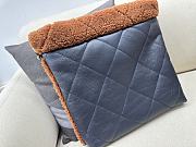 	 Colestore Chanel 22 Small Bag Shearling Aged Lambskin & Gold-Tone Metal Brown - 3