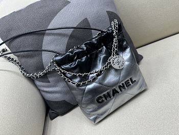 	 Colestore Chanel Mini Tote Bag Black Ombre Size 20x19x6 cm