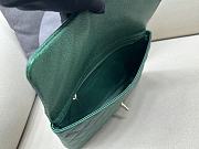 Colestore Chanel Classic Flap Wallet Green  - 2