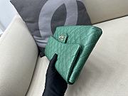 Colestore Chanel Classic Flap Wallet Green  - 3