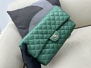 Colestore Chanel Classic Flap Wallet Green  - 5