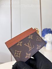 	 Colestore Louis Vuitton Charms Card Wallet Monogram Brown M82739 - 5