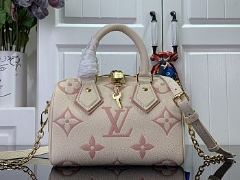 Colestore Speedy Bandoulière 20 Bicolor Monogram Empreinte Leather M46517