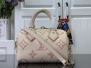 Colestore Speedy Bandoulière 20 Bicolor Monogram Empreinte Leather M46517 - 2