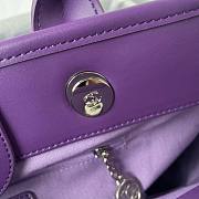 Colestore Chanel Large Shopping Bag Purple 34cm  - 4